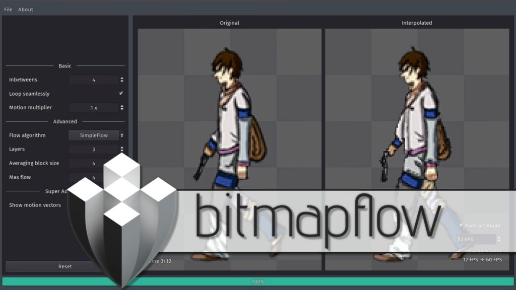 Bitmapflow Open SOurce animation tool written in godot