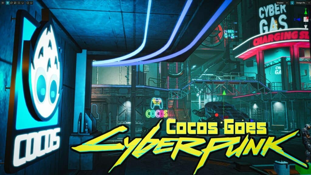 Cocos Creator 3.7 Released along side new Cyberpunk Graphics demo