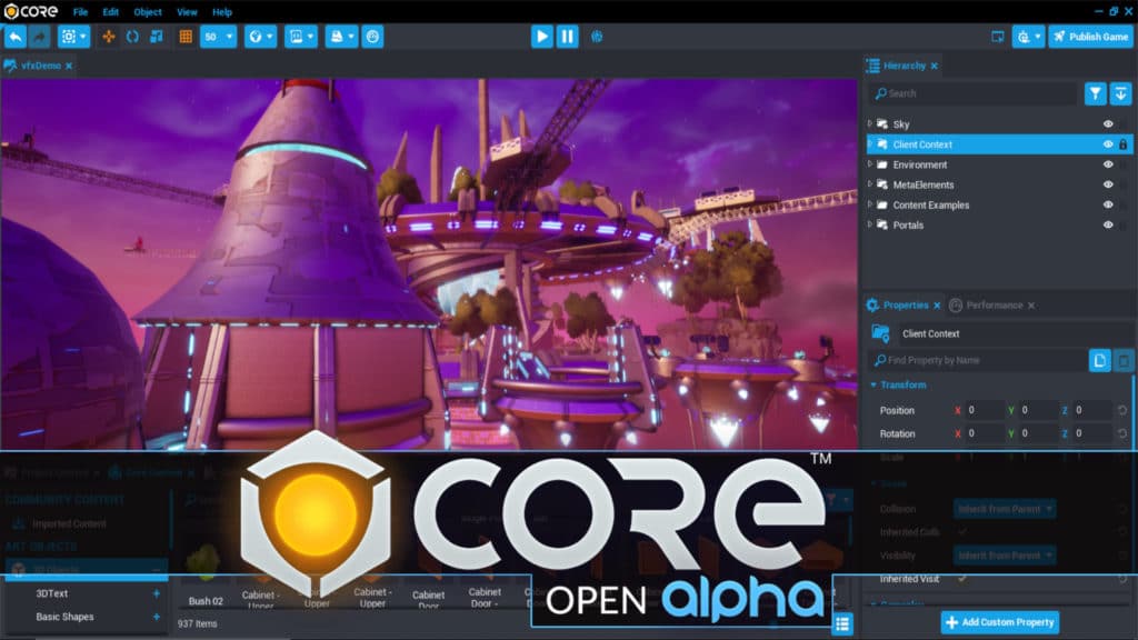 Core Open Alpha Release
