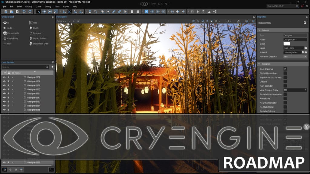 CryEngine Release 2020 RoadMap