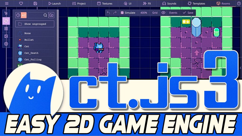 ct.js 3 JavaScript 2D Game Engine Hands-On Review