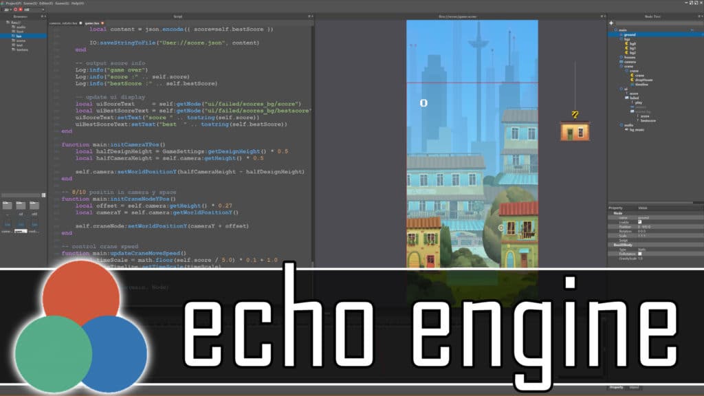 The Echo Game Engine hands-on review
