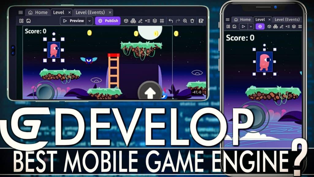 GDevelop Game Engine is now available on mobile/Android