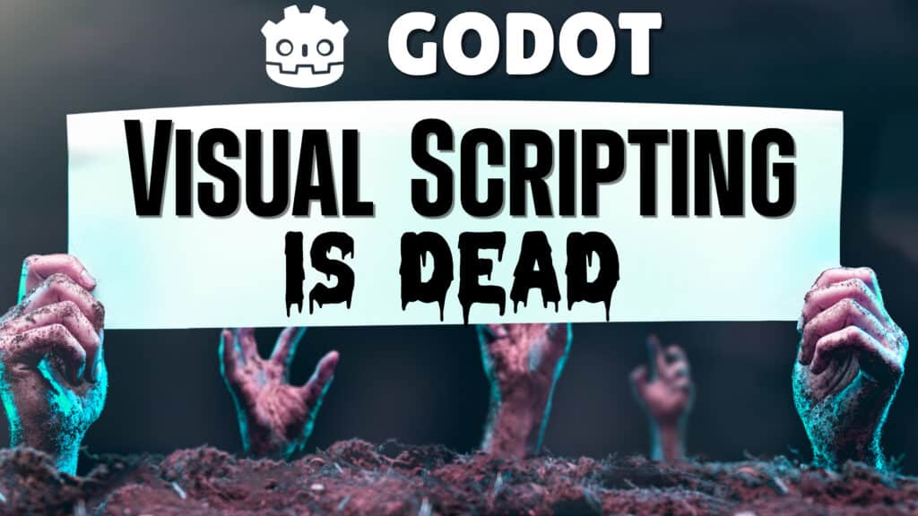 Godot Visual Scripting visual programming language being removed in Godot 4 beta