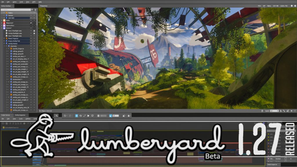 Lumberyard 1.27 Released by Amazon