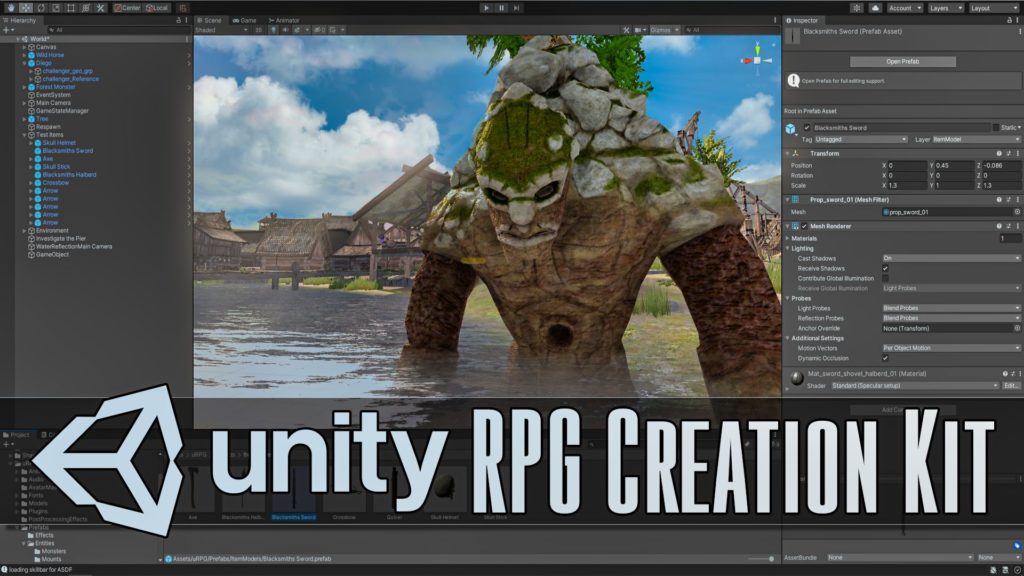 Unity uRPG Hands-ON Review RPG Creation Kit