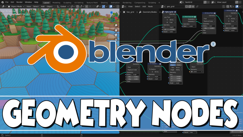 Blender 3 Geometry Node Tutorial