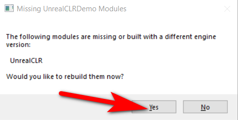 Build missing UnrealCLR module